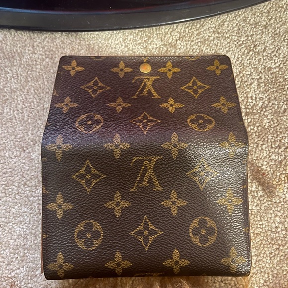 Authentic 1997 Louis Vuitton Monogram Porte-Monnaie Tresor Wallet - Picture 2 of 14